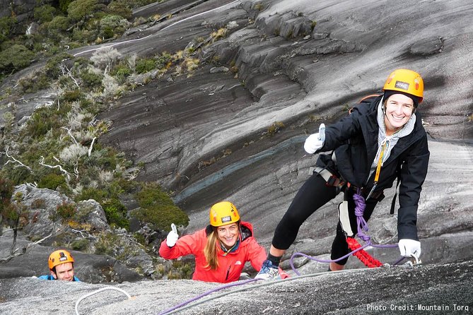 2d1n Mount Kinabalu Via Ferrata - Walk The Torq - The long descent to Timpohon Gate