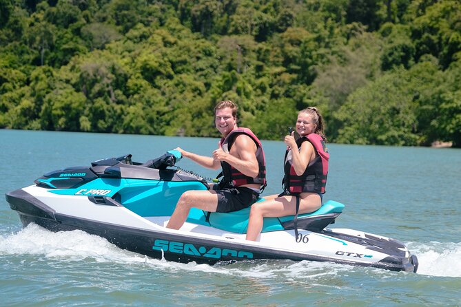 3-Hours Jet Ski Langkawi Island Tour Experience - Beras Basah Island: white sand and clear water