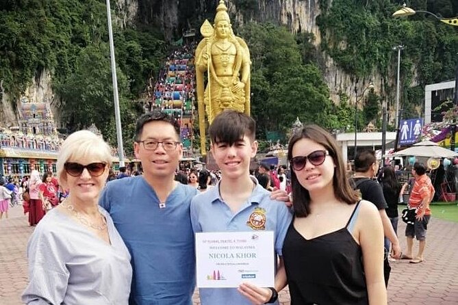 Batu Caves & Kuala Gandah Elephant Sanctuary Full-Day Tour - Batu Caves and its 272 temple steps