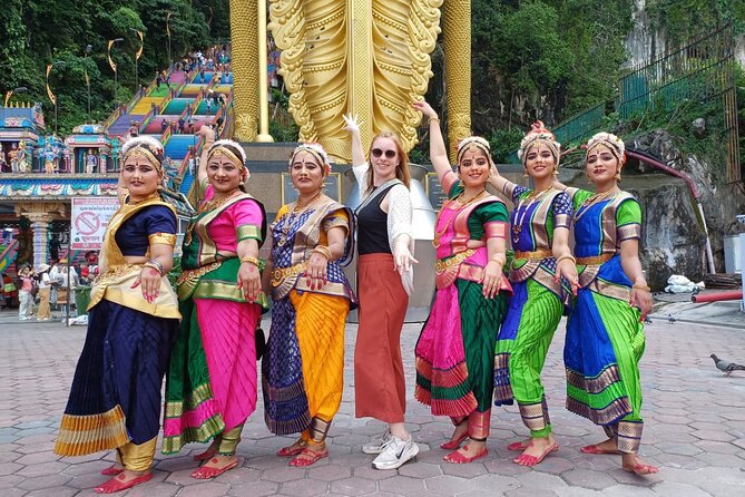 Batu Caves & Malaysian Handicraft Tour: Pewter & Batik Experience - Batu Caves and the 272-step climb