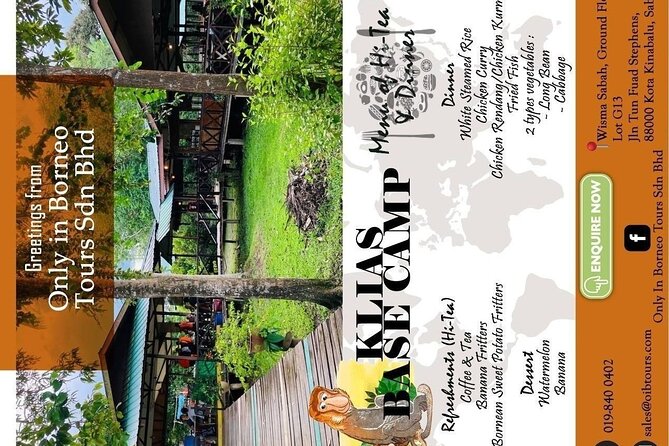Borneo (Klias) River Cruise & Fireflies Tour - Dinner with Malaysian flavors before dark