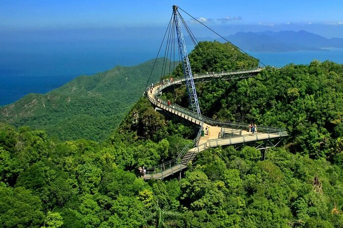 Combo - Cable Car & Sky Bridge And Tg. Rhu Mangrove Private Boat Tour With Lunch - Walking out to the 125-meter Sky Bridge