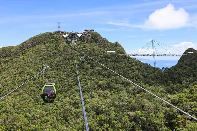 Combo Langkawi Cable Car & Sky Bridge With Mangrove Private Boat - A mountain view followed by a mangrove cruise