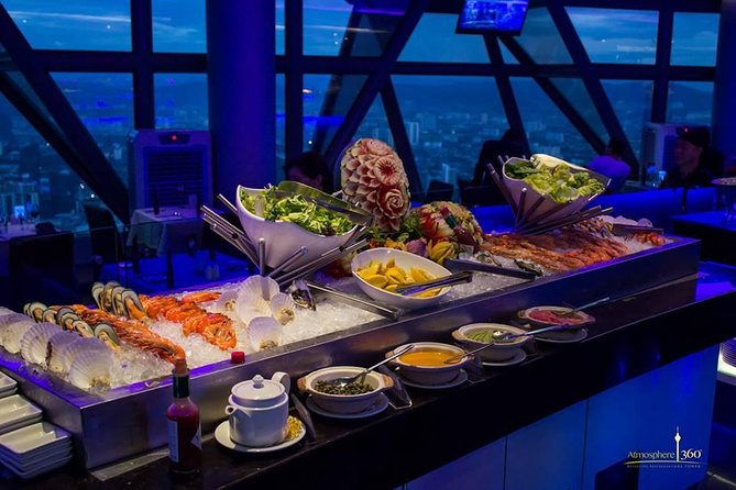 Dine-in at Orbit Revolving restaurant Kuala Lumpur(with transfer) - What the evening actually looks like