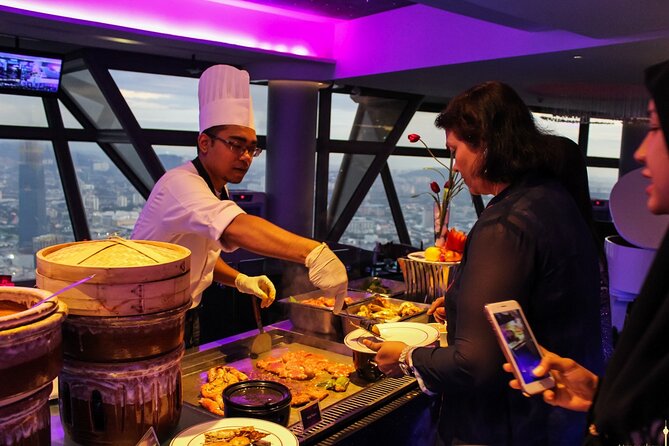 Dining at ORBIT Revolving Restaurant KL Tower with Transfers - Service, music, and the occasional booking problem