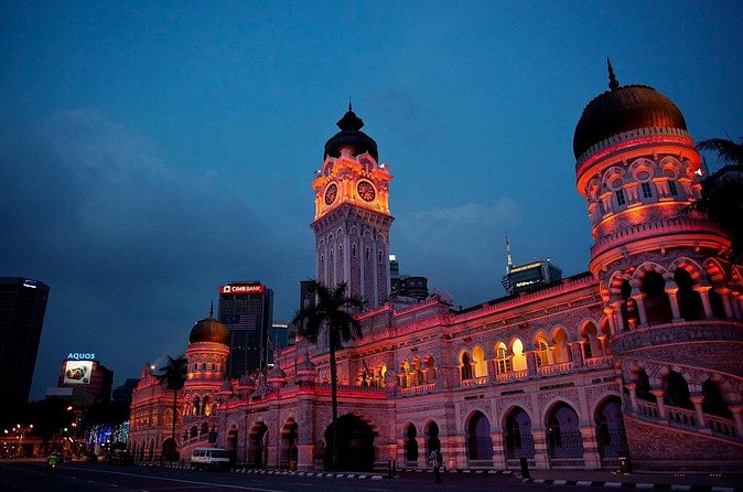 Discover The Best of Kuala Lumpur by Night - Merdeka Square and Kuala Lumpur’s civic center