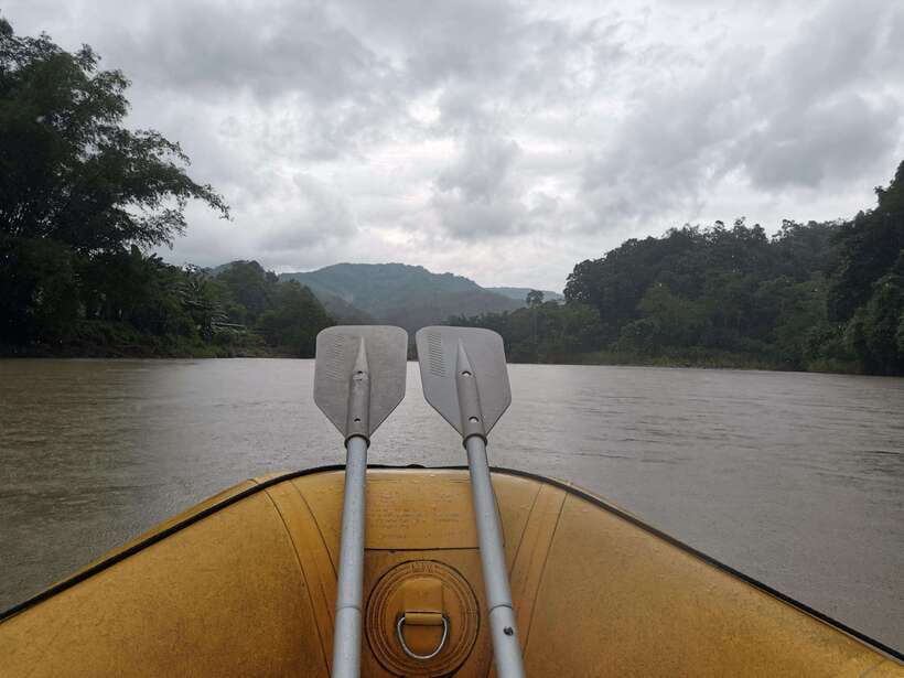 From Kota Kinabalu : Kiulu White Water Rafting Tour + meal - Swim stops and the optional river drop