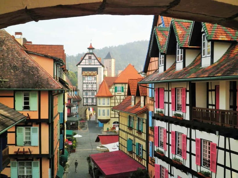 From Kuala Lumpur: Bukit Tinggi Private Day Trip - Colmar Tropicale: pretty, playful, and smaller than it looks