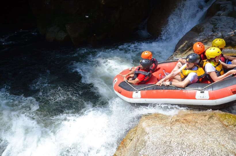 From Kuala Lumpur: Kampar River White Water Rafting - Nine rapids through jungle and old mining country