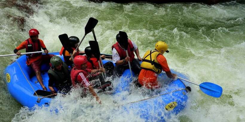 From Kuala Lumpur: Kampar River White Water Rafting - What the 1.5 to 2 hour river run feels like