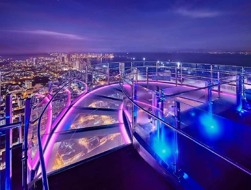 George Town: The Top Penang Entry Ticket - A high-rise start inside Komtar Tower