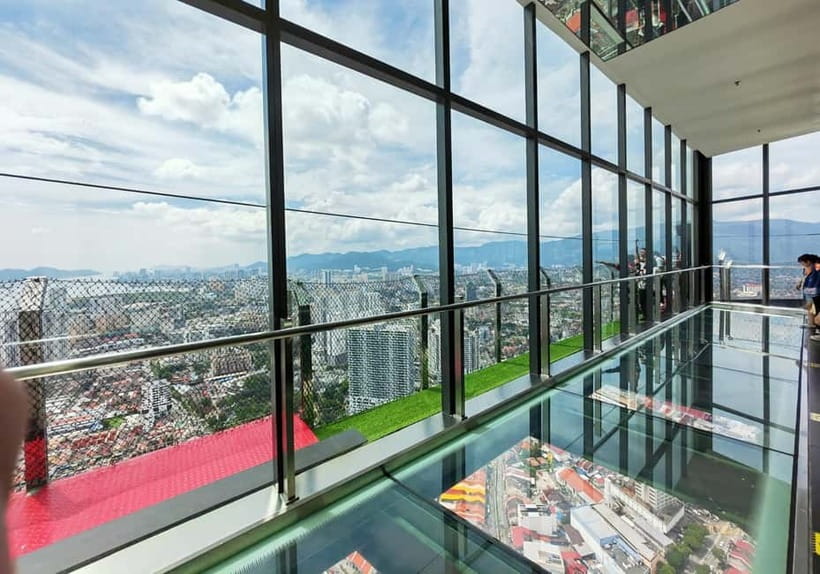 George Town: The Top Penang Entry Ticket - The Rainbow Skywalk at Level 68