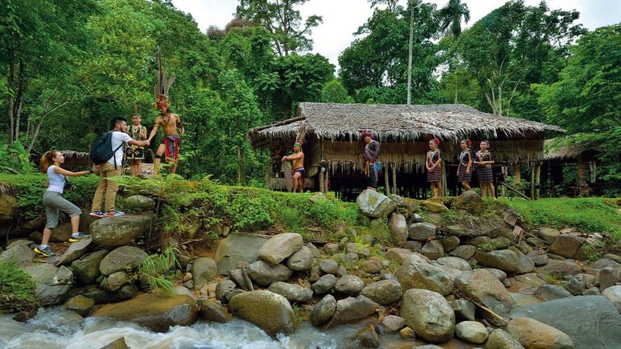 Kota Kinabalu : Mari-Mari Cultural Village Day Tour - A short nature walk with practical plant knowledge