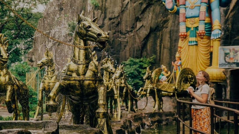 Kuala Lumpur Adventure:Kanching Falls, Ramayana & Batu Caves - A three-stop escape from Kuala Lumpur