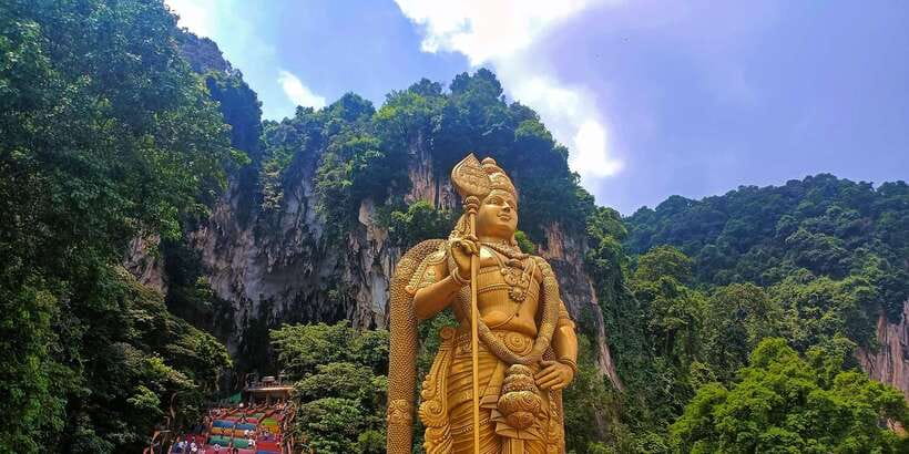Kuala Lumpur: Batu Caves, Ramayana Caves & Kanching Falls - Kanching Falls and the seven-level rainforest walk