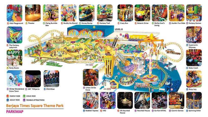 Kuala Lumpur: Berjaya Times Square Theme Park Entry Ticket - Is Berjaya Times Square Theme Park worth booking?