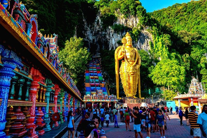 Kuala Lumpur Half Day Batu Caves And Cultural Group Tour - Batu Caves and the 272-step climb