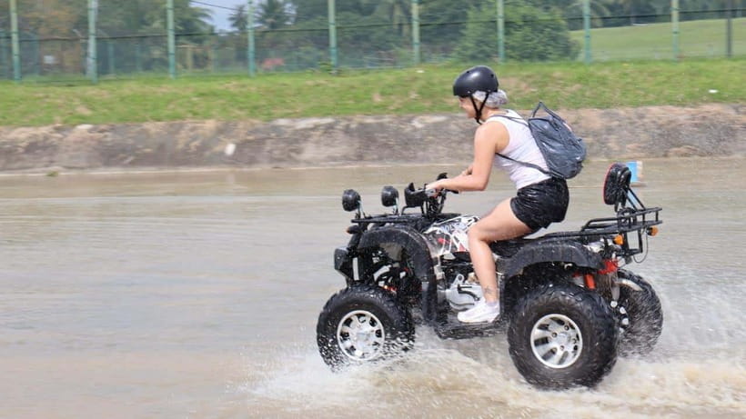 Langkawi ATV Mountain, Jungle and Waterfall - Mat Kasa Waterfall is a pleasant finish, not the main event