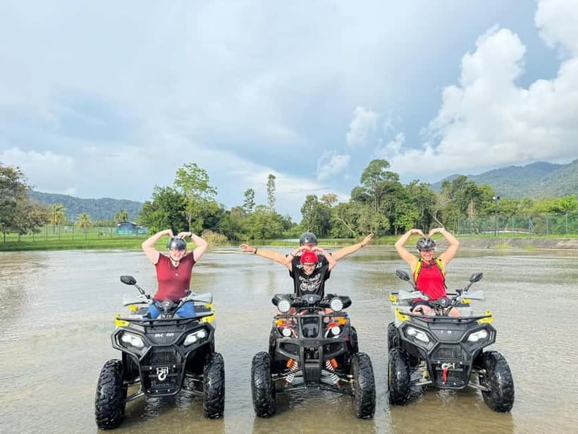 Langkawi Atv Private Jungle and Waterfall Tour - Waterfall time and a cooler change of pace