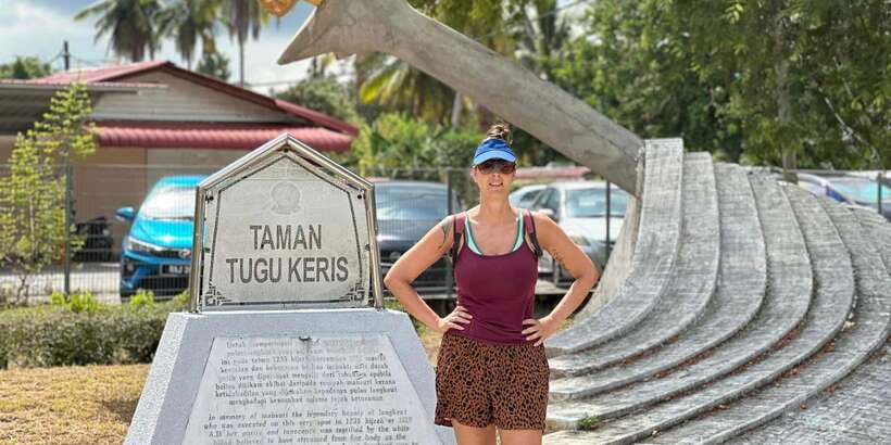 Langkawi Cycling Culture half day Tour - The hilltop lookout above Padang Matsirat