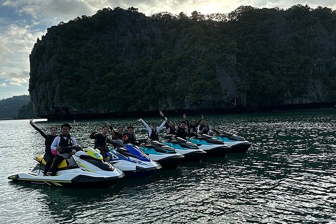 Langkawi Jet Ski Tour Silver Package with Free Drone Video - Starting at Cenang Beach with the throttle open