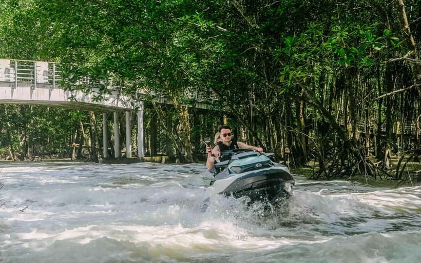 Langkawi: Jet Ski Tour UNESCO Kilim Geopark Free Video - A jet ski route with more than open-water speed