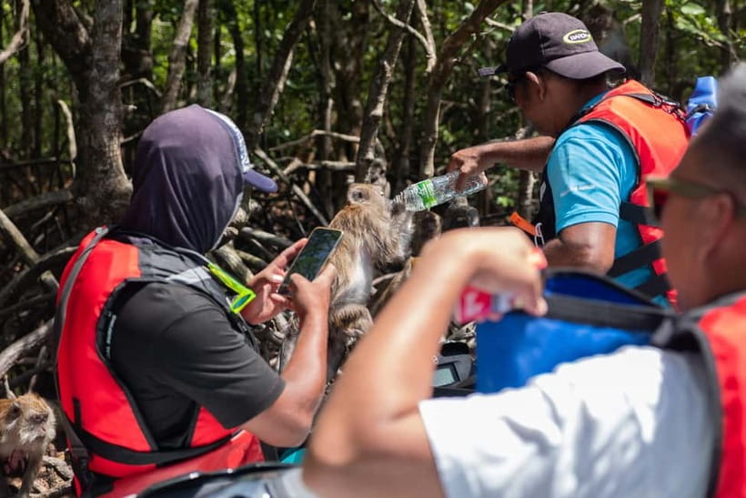 Langkawi: Jet Ski Tour UNESCO Kilim Geopark Free Video - Talam Dua Muka Island and the white-sand break