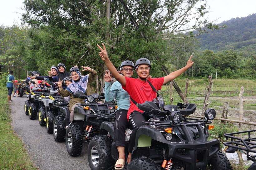 Langkawi Jungle and Waterfall Adventure - Rubber plantations, rice fields, and local countryside