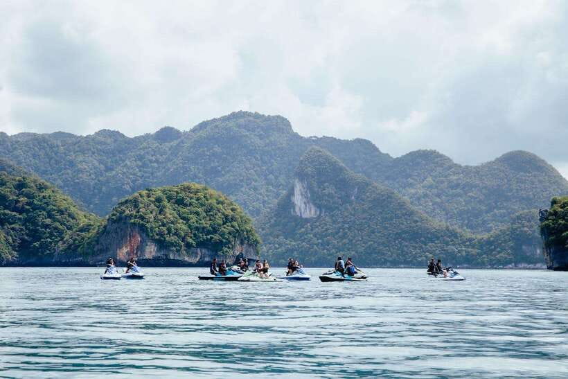 Langkawi: Mangrove Jet Ski Tour with Drone Video - Pregnant Maiden Lake and the first island views