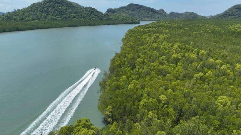 Langkawi: Mangrove Jet Ski Tour with Drone Video - Mangroves, cliffs, and the limits of a jet ski tour