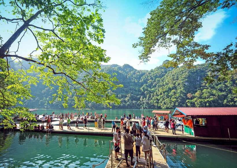Langkawi: Mangrove Kilim UNESCO Geopark & Cave Tour - A quiet beach and a fast ride back