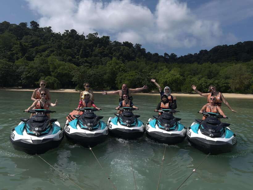 Langkawi: Premium UNESCO Geopark Jet Ski Tour of 8 Islands - Pregnant Maiden Lake and the freshwater swim