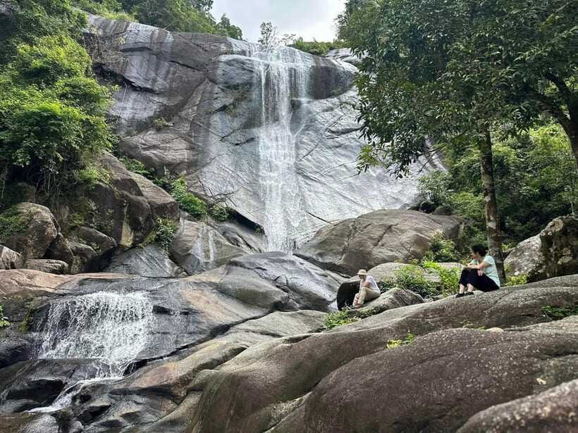 Langkawi: Seven Wells Waterfalls and Sacred Blue Pool Trip - Upper Seven Wells and the cable car view