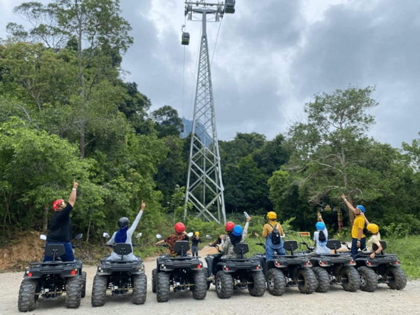 Langkawi: Sky ATV Ride at Mountain Manchinchang - Why Mount Machinchang makes a good ATV setting