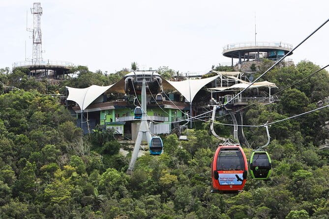 Langkawi Sky Cab (Cable Car) Admission Ticket - Walking through Oriental Village to the ticket counter