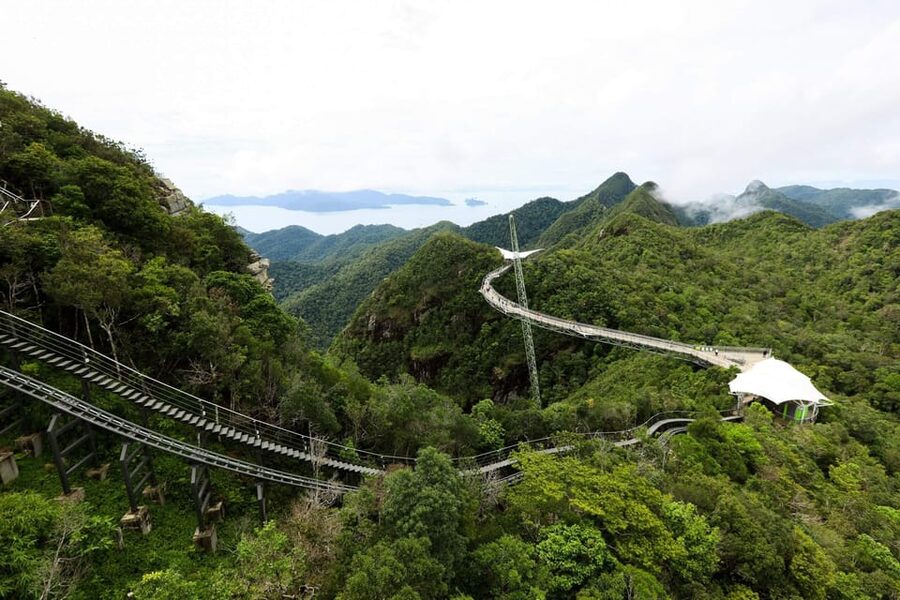 Langkawi: Skycab Cable Car Ticket Options - The ride from Oriental Village to Mount Machincang