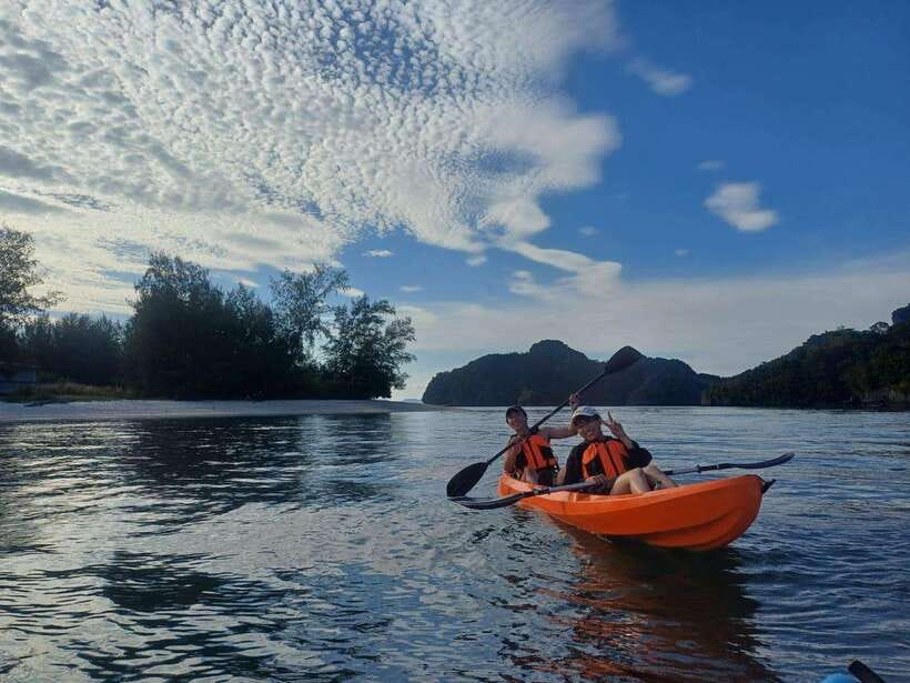 Langkawi: Sunset Kayaking Tour - Paddling through the mangrove channels