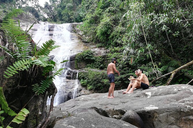 Magical River Trek - Reaching the multi-tiered waterfall