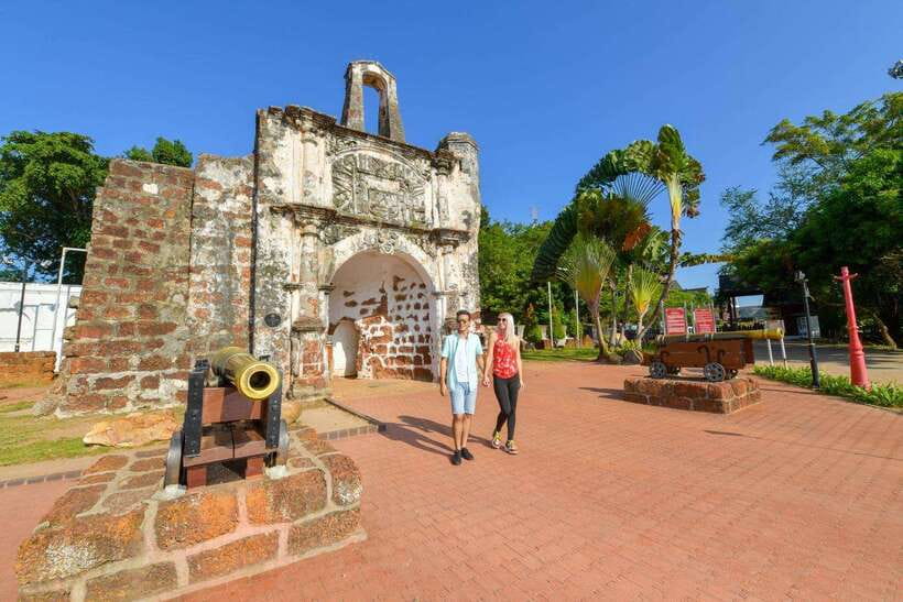 Malacca & Putrajaya Tour - St. Peter’s Church and the approach to old Malacca