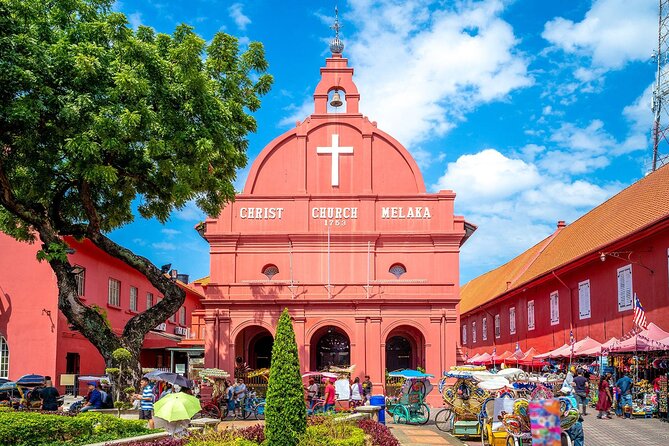 Malacca UNESCO "World Heritage Site" Day Trip with Lunch from KL - Dutch Square: red buildings and colonial power