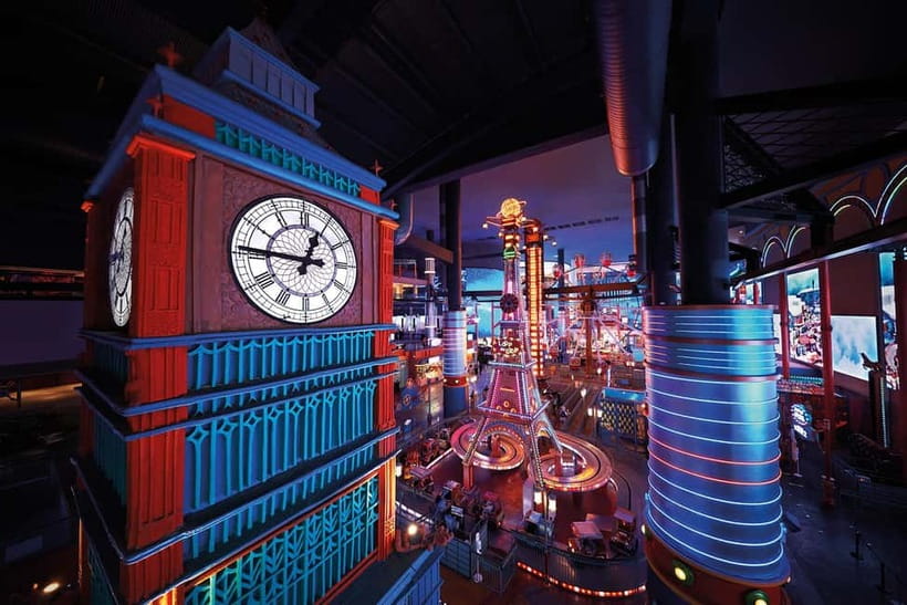 Malaysia: Genting Skytropolis Indoor Theme Park Ticket - The Thrill section, from Spin Crazy to Super Glider