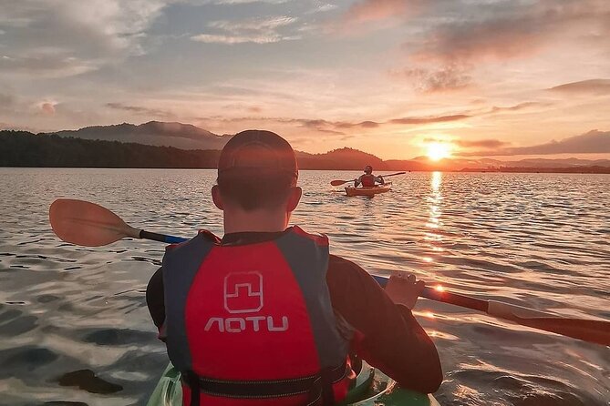 Mangrove Kayaking Experience in Borneo - Mount Kinabalu from the sunrise point