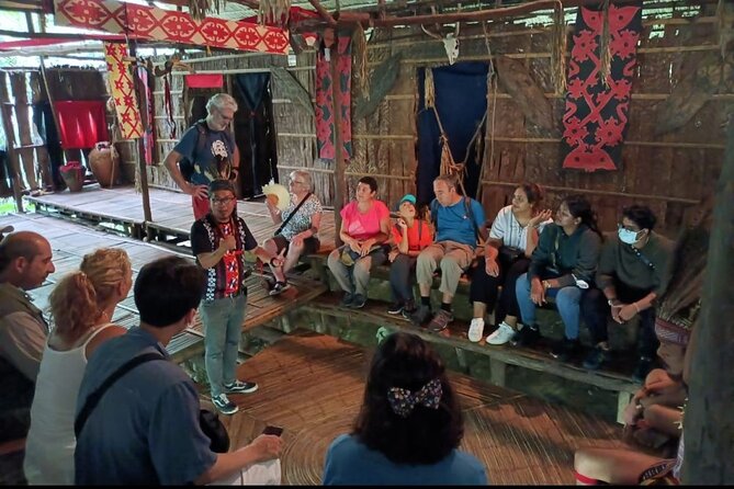 Mari Mari Cultural Village - Meeting the tribal houses