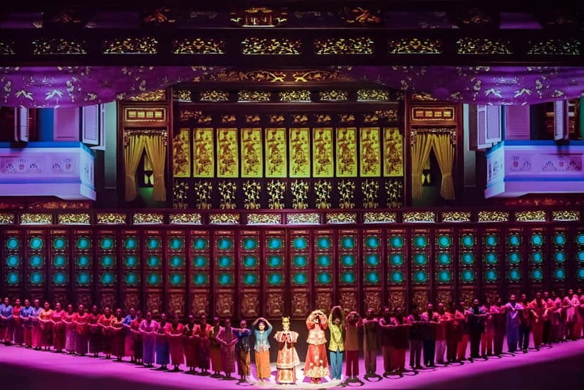 Melaka: Encore Melaka 70 mins Live Performance Ticket - The temporary Mixed Reality change