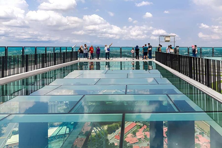 Melaka: The Shore Sky Tower Admission Ticket - What you see from the 43rd floor