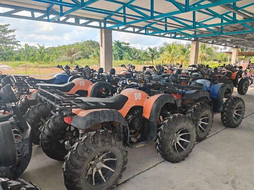 Penang: ATV Ride in Balik Pulau with Snacks and Transfers - Getting ready for the ATV ride