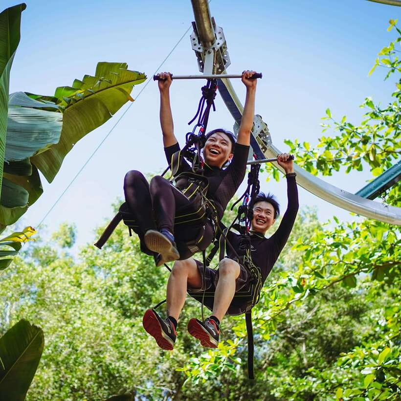 Penang: ESCAPE Theme Park Entry Ticket - A rainforest park built around movement