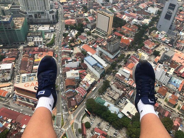 Penang Rainbow Skywalk at The Top Komtar Observation Deck Tickets - What the Rainbow Skywalk feels like at 820 feet