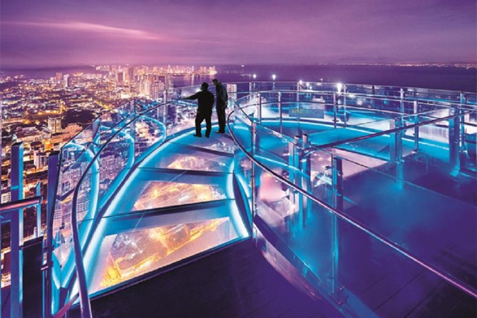 Penang Rainbow Skywalk at The Top Komtar Observation Deck Tickets - The hanging orchestra and Coco Cabana