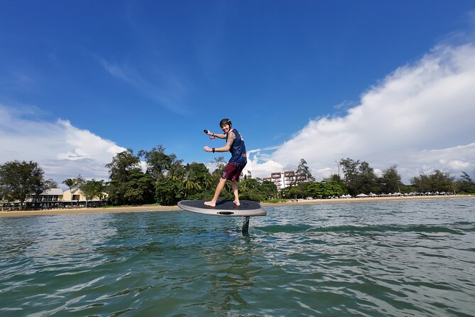 Private Guided E-Foil Experience in Tanjung Aru Beach - What electric hydrofoiling feels like at Tanjung Aru